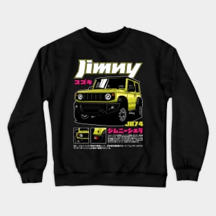 Suzuki Jimny Sierra JB74 Crewneck Sweatshirt